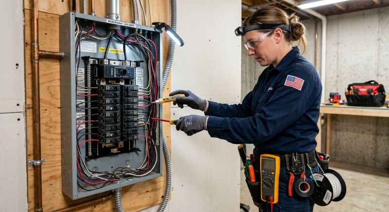 Main Breaker Panel Repair in Prescott Valley, AZ